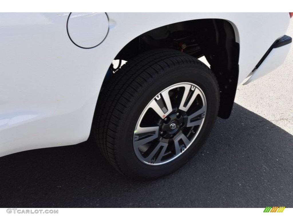 2018 Tundra SR5 Double Cab 4x4 - Super White / Graphite photo #33