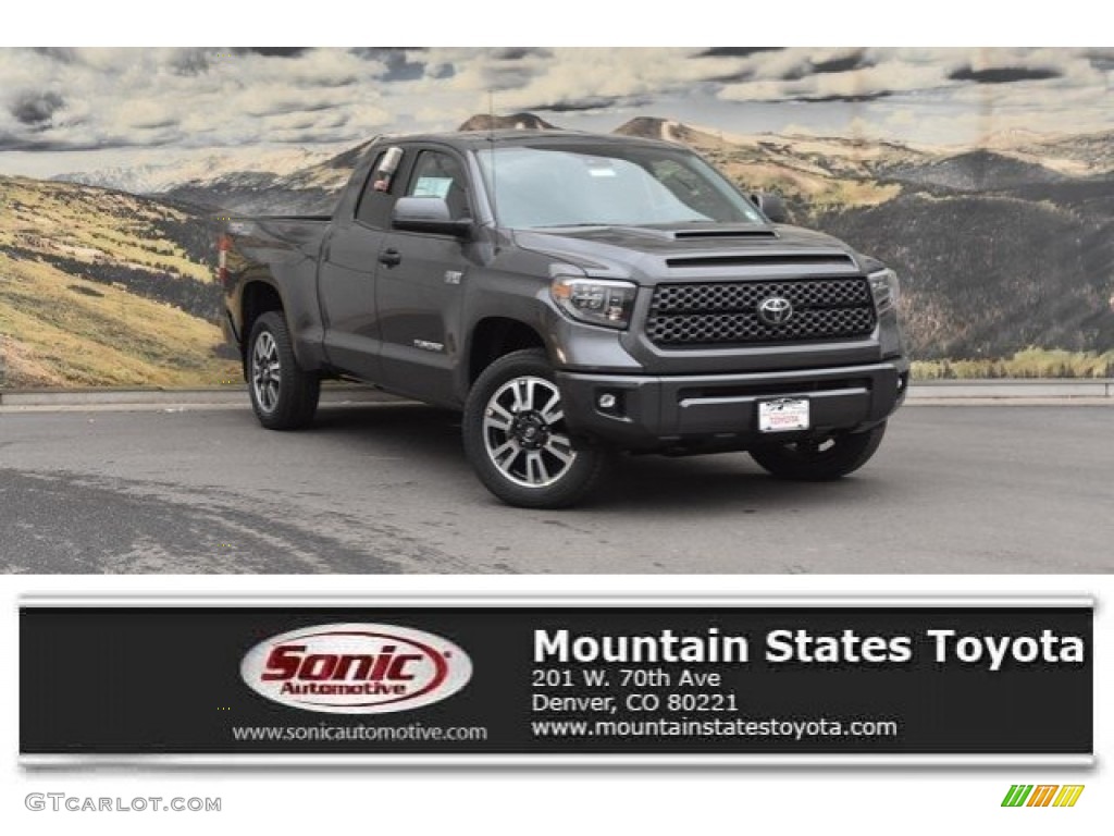 2018 Tundra SR5 Double Cab 4x4 - Magnetic Gray Metallic / Graphite photo #1