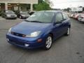 2003 Sonic Blue Metallic Ford Focus ZX3 Coupe  photo #2