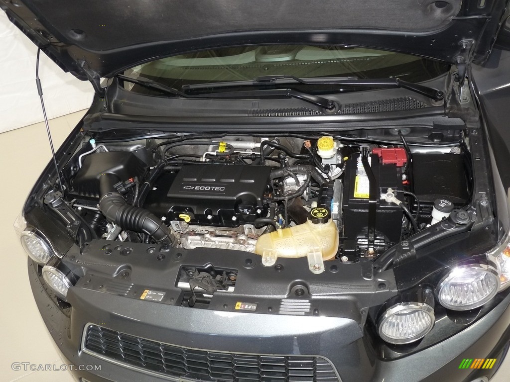 2012 Sonic LTZ Hatch - Cyber Gray Metallic / Jet Black/Dark Titanium photo #6