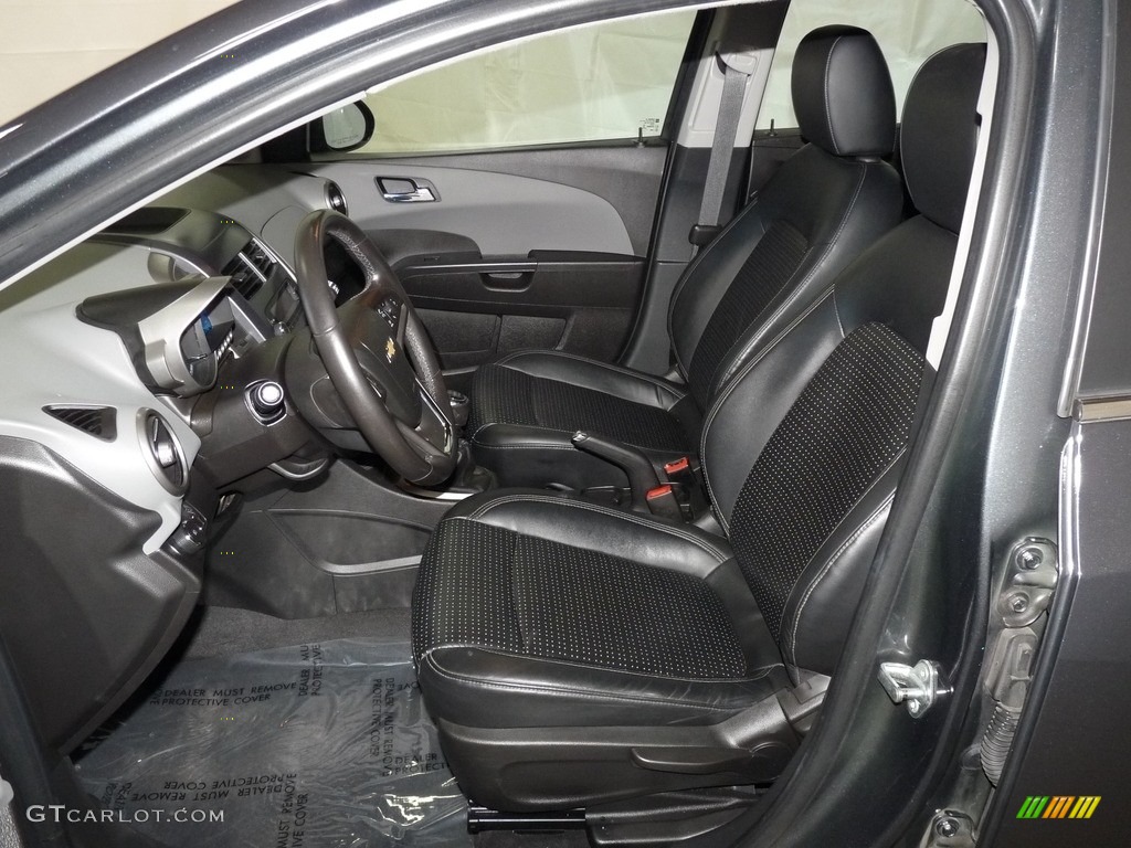 2012 Sonic LTZ Hatch - Cyber Gray Metallic / Jet Black/Dark Titanium photo #7