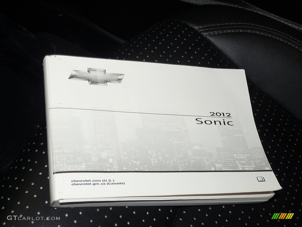 2012 Sonic LTZ Hatch - Cyber Gray Metallic / Jet Black/Dark Titanium photo #16