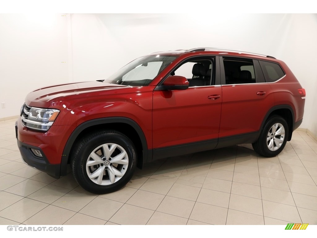 Fortana Red Metallic 2018 Volkswagen Atlas SE 4Motion Exterior Photo #127045787