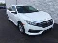 Taffeta White - Civic LX Sedan Photo No. 1