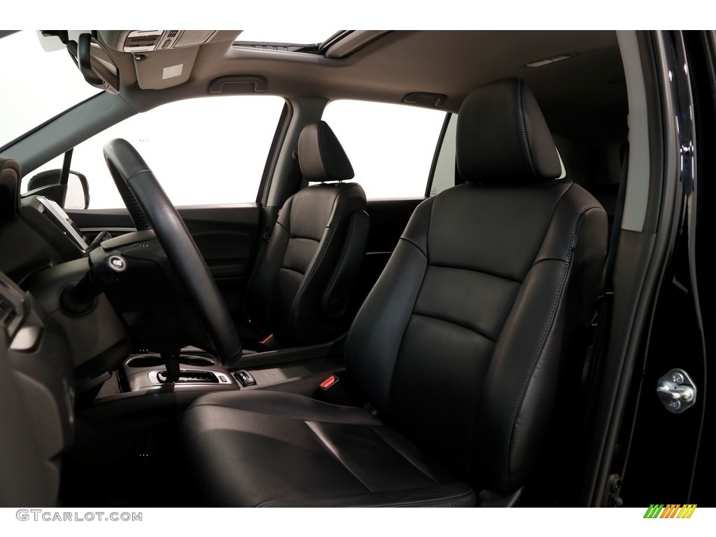 2016 Pilot EX-L AWD - Crystal Black Pearl / Black photo #6