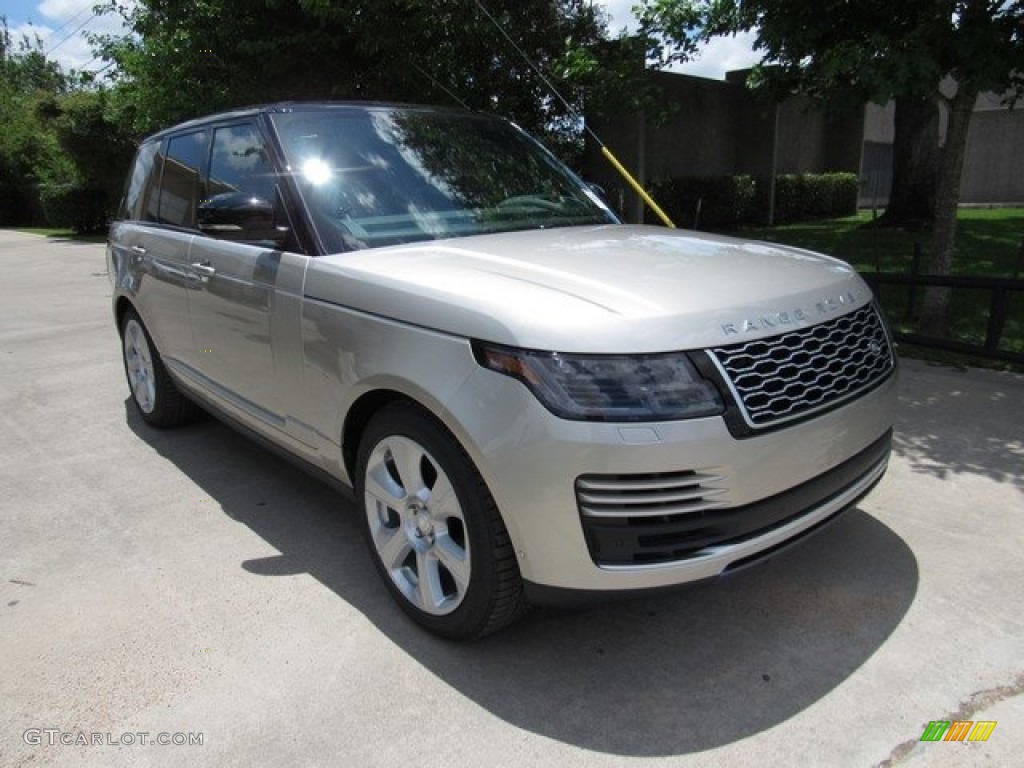 2018 Range Rover Supercharged - Aruba Metallic / Ebony/Ivory photo #2