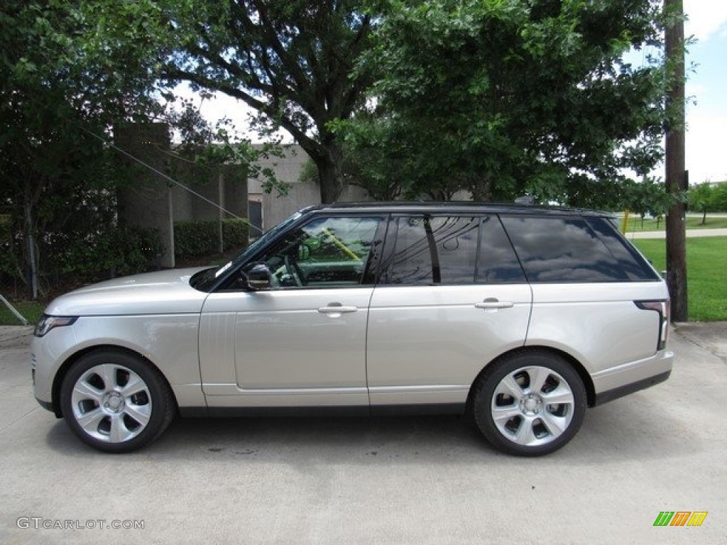 2018 Range Rover Supercharged - Aruba Metallic / Ebony/Ivory photo #11