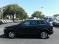 2019 Diamond Black Crystal Pearl Jeep Cherokee Latitude  photo #2