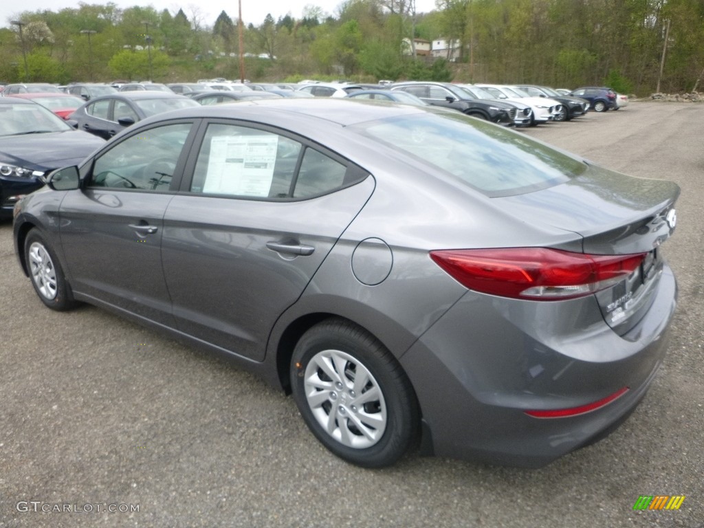 2018 Elantra SE - Galactic Gray / Gray photo #6