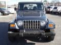 2001 Steel Blue Pearl Jeep Wrangler Sport 4x4  photo #3