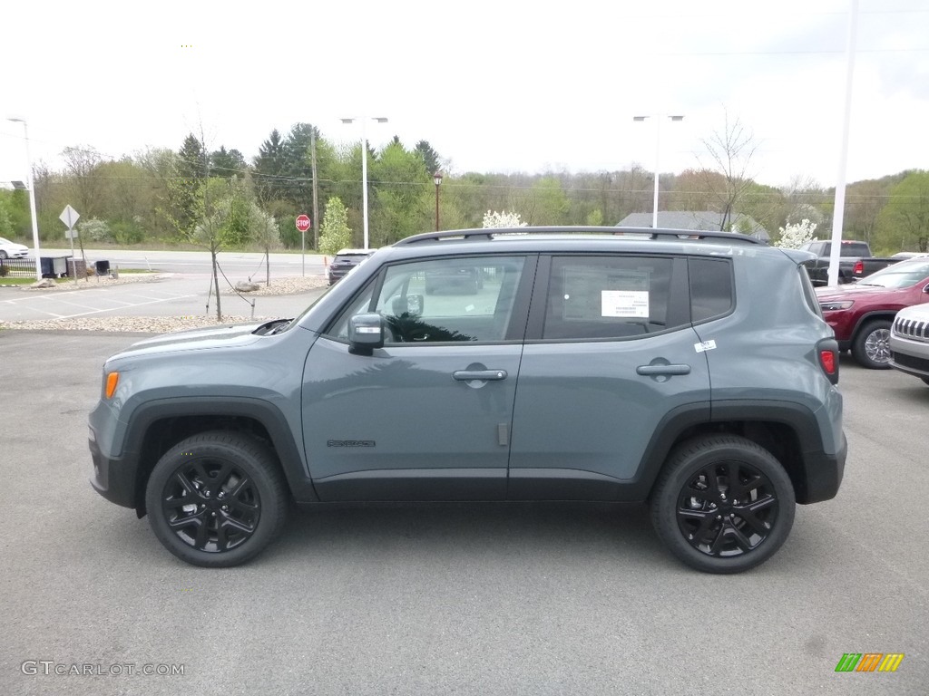 2018 Renegade Latitude 4x4 - Anvil / Black photo #2