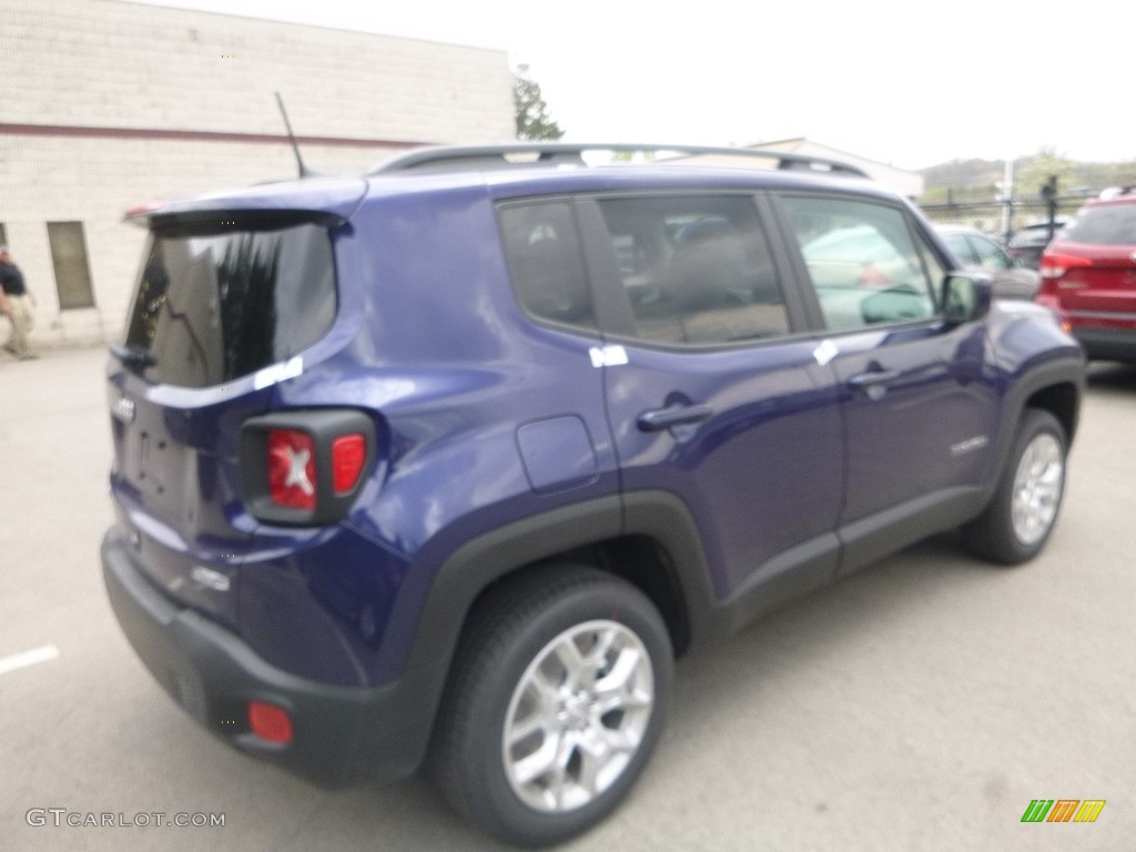 2018 Renegade Latitude 4x4 - Jetset Blue / Black photo #5