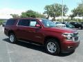 2018 Siren Red Tintcoat Chevrolet Suburban LT  photo #7