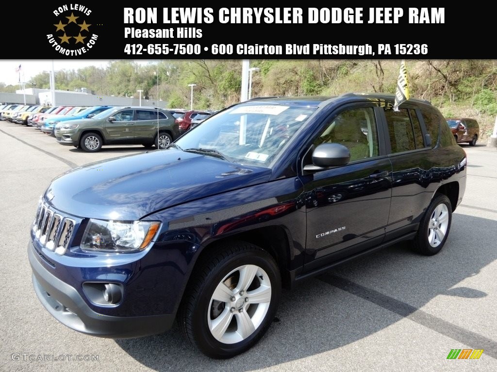 2014 Compass Sport 4x4 - True Blue Pearl / Dark Slate Gray/Light Pebble photo #1