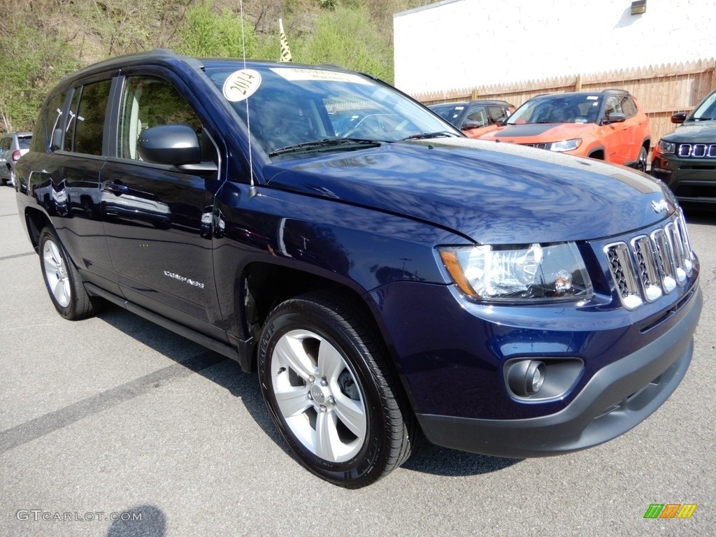 2014 Compass Sport 4x4 - True Blue Pearl / Dark Slate Gray/Light Pebble photo #8