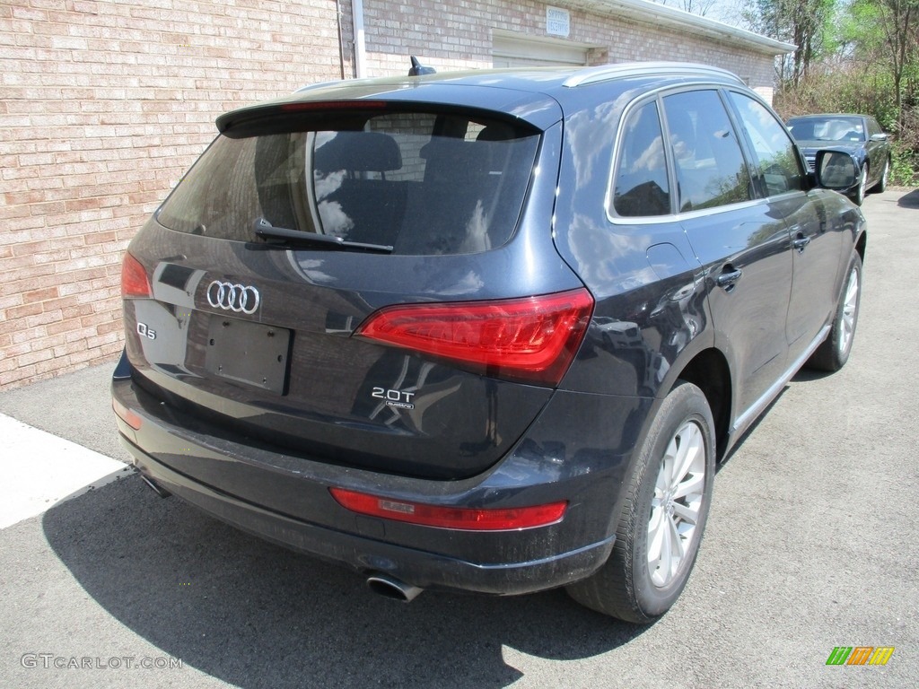 2013 Q5 2.0 TFSI quattro - Moonlight Blue Metallic / Pistachio Beige photo #3