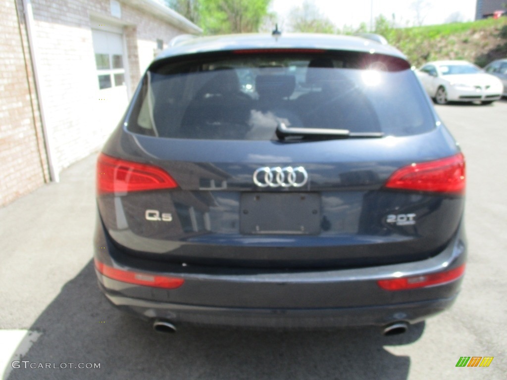2013 Q5 2.0 TFSI quattro - Moonlight Blue Metallic / Pistachio Beige photo #4