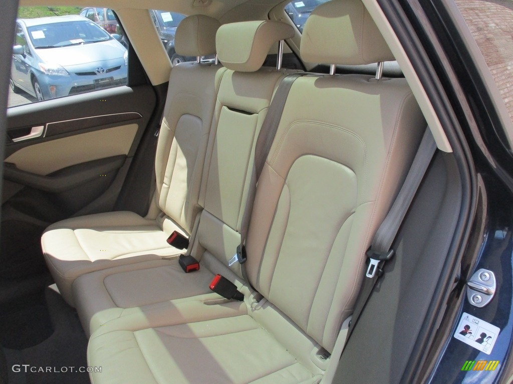 2013 Q5 2.0 TFSI quattro - Moonlight Blue Metallic / Pistachio Beige photo #12