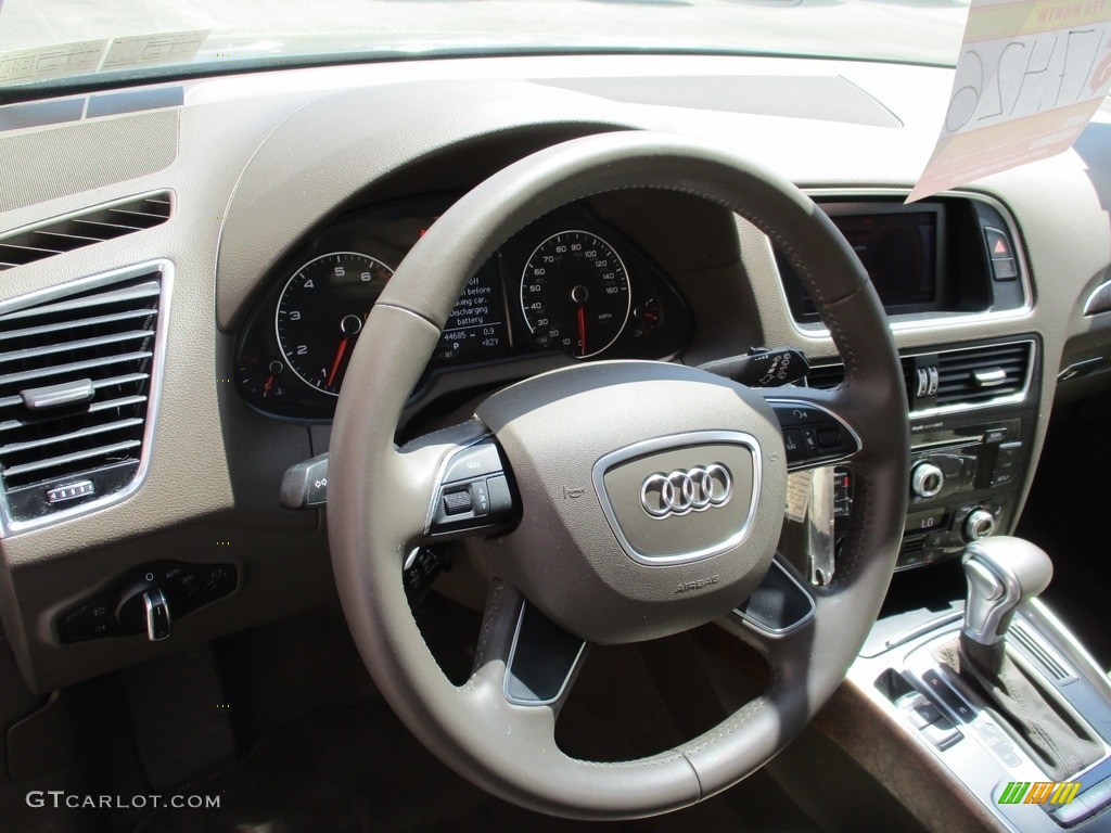 2013 Q5 2.0 TFSI quattro - Moonlight Blue Metallic / Pistachio Beige photo #14