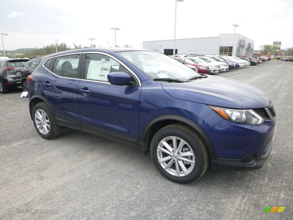 Caspian Blue 2018 Nissan Rogue Sport S AWD Exterior Photo #127058961