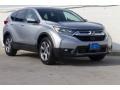 2018 Lunar Silver Metallic Honda CR-V EX-L  photo #1