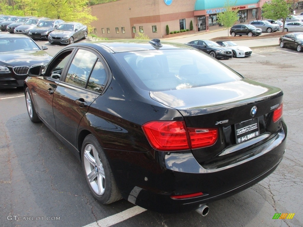 2015 3 Series 320i xDrive Sedan - Jet Black / Black photo #5