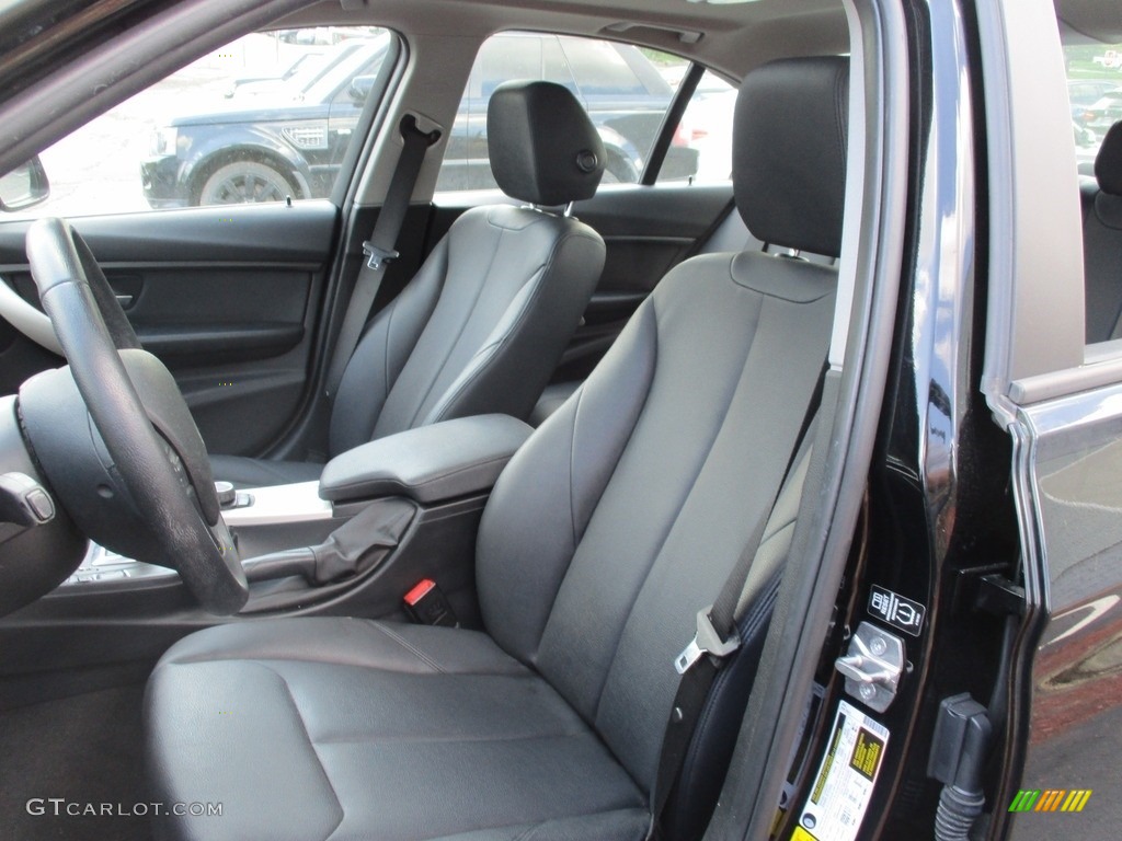 2015 3 Series 320i xDrive Sedan - Jet Black / Black photo #12