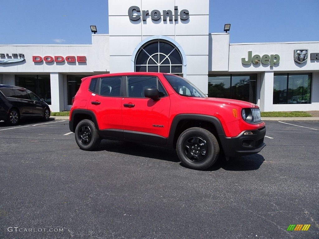 Colorado Red Jeep Renegade