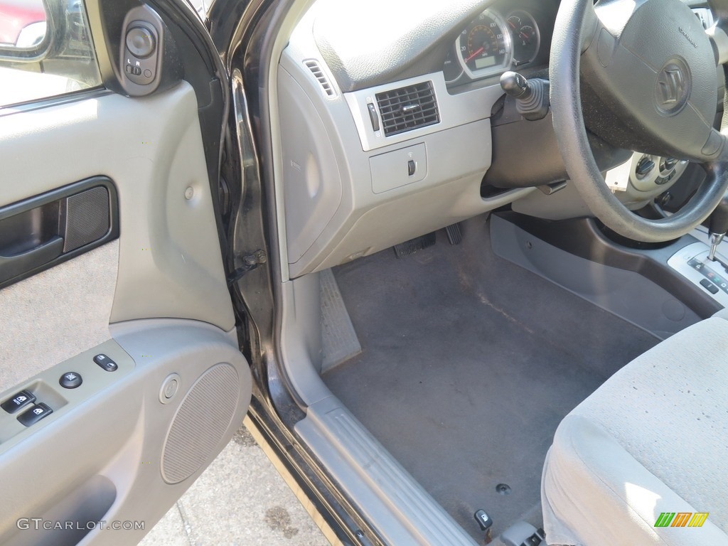 2005 Forenza S Sedan - Fantasy Black Metallic / Gray photo #29