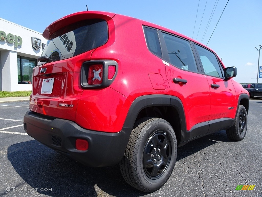 2018 Renegade Sport 4x4 - Colorado Red / Black photo #11