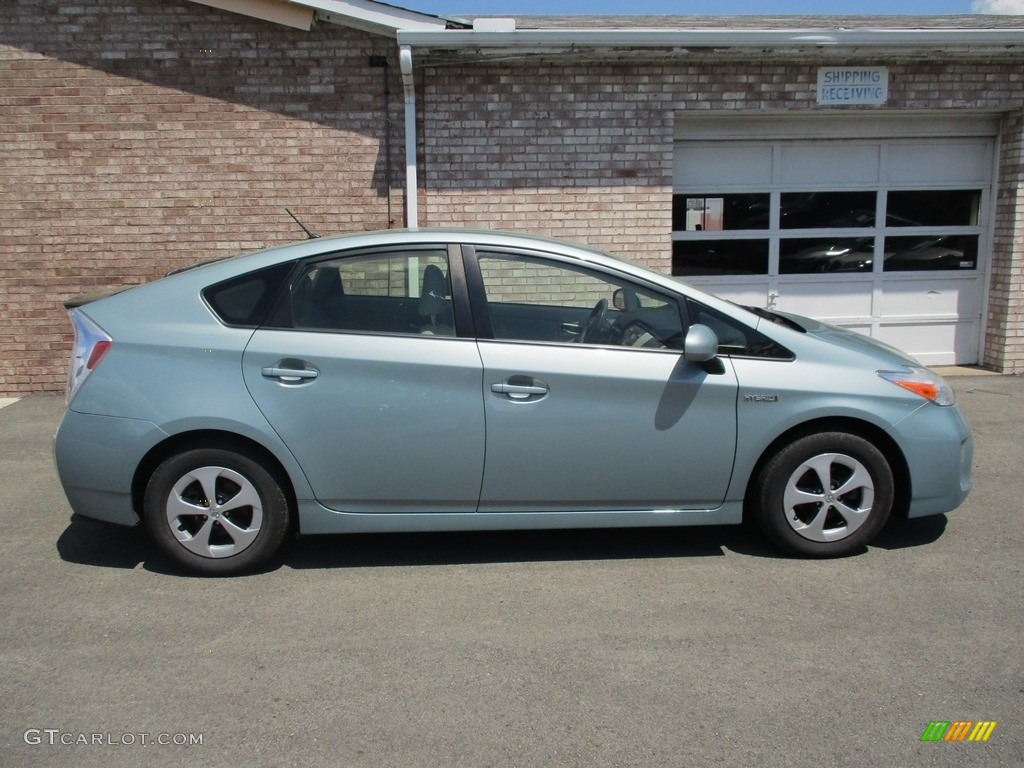 2012 Prius 3rd Gen Two Hybrid - Sea Glass Pearl / Bisque photo #2
