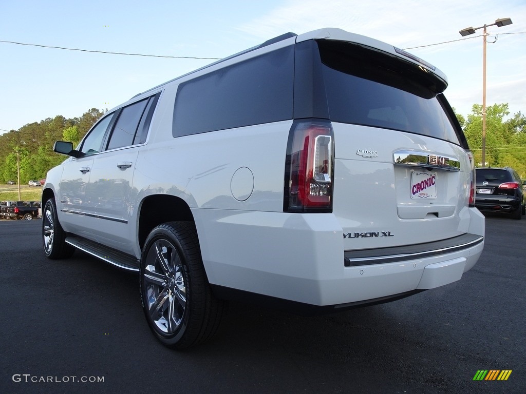 2018 Yukon XL Denali - Summit White / Jet Black photo #16