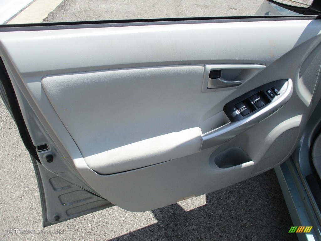 2012 Prius 3rd Gen Two Hybrid - Sea Glass Pearl / Bisque photo #11