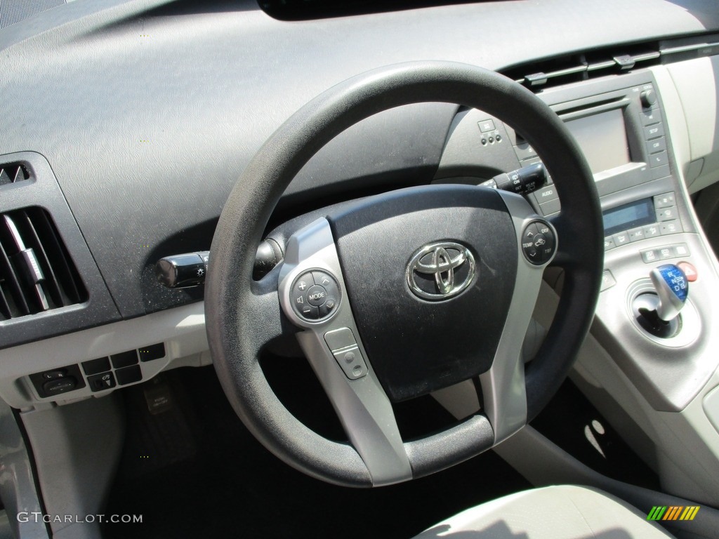 2012 Prius 3rd Gen Two Hybrid - Sea Glass Pearl / Bisque photo #14