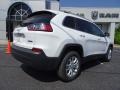 2019 Bright White Jeep Cherokee Latitude  photo #11