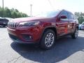 2019 Velvet Red Pearl Jeep Cherokee Latitude Plus  photo #3