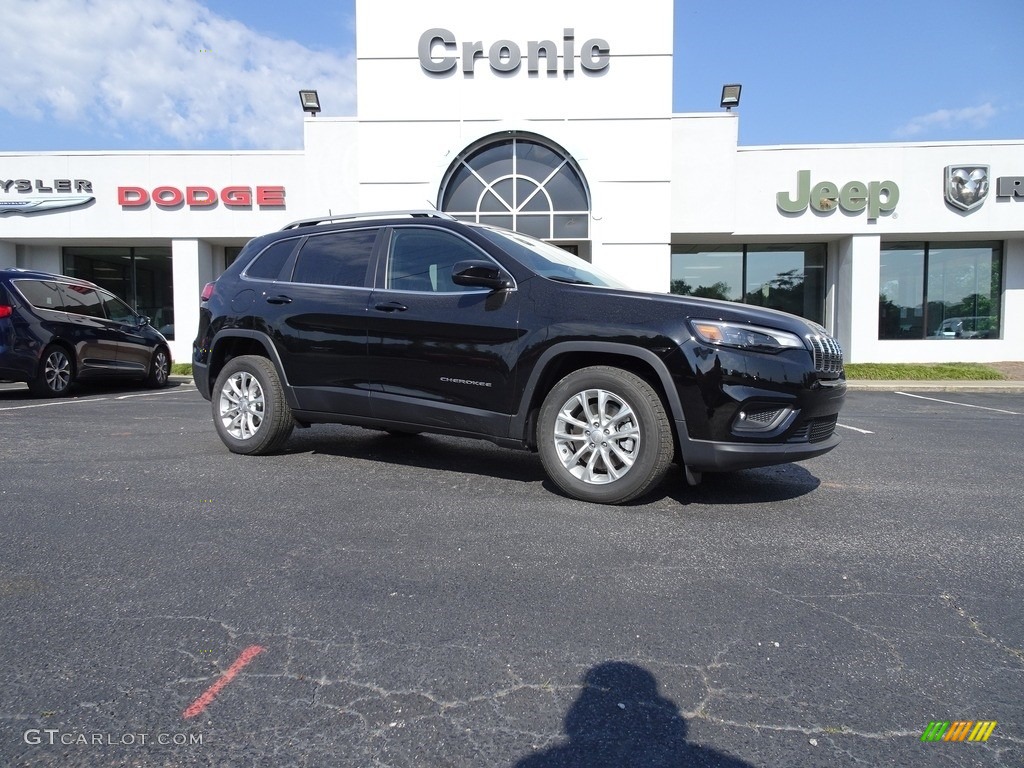 Diamond Black Crystal Pearl Jeep Cherokee