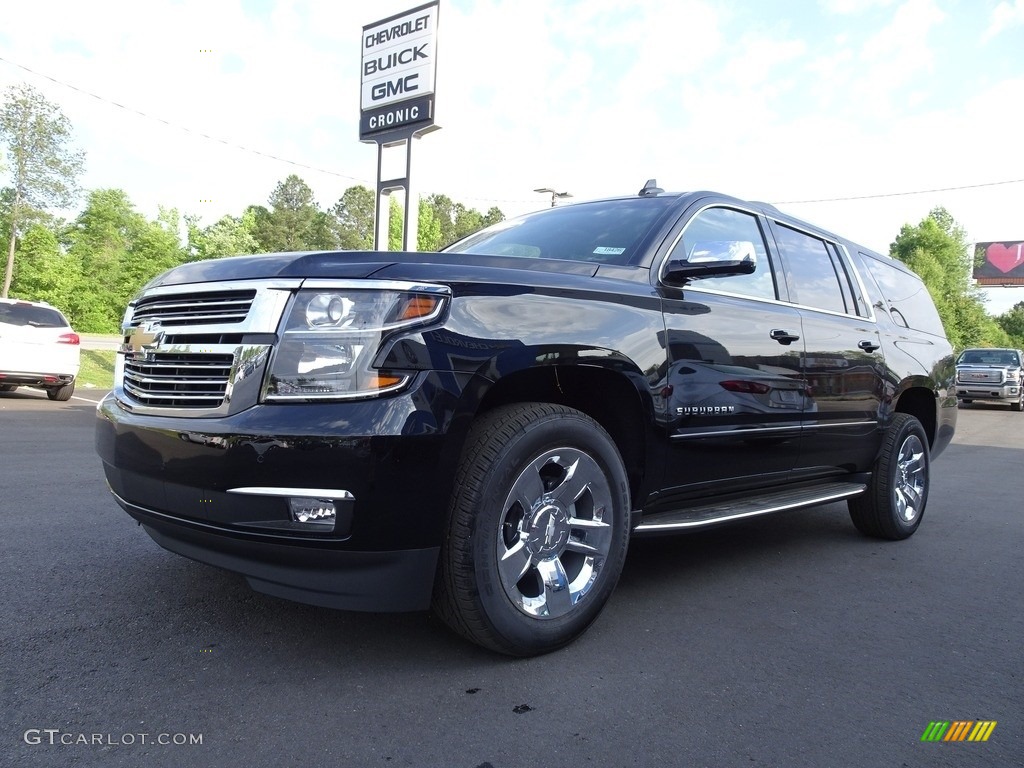 2018 Suburban Premier - Black / Cocoa/­Mahogany photo #3