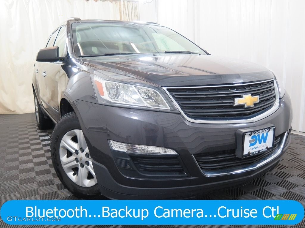 2014 Traverse LS AWD - Cyber Grey Metallic / Dark Titanium/Light Titanium photo #1