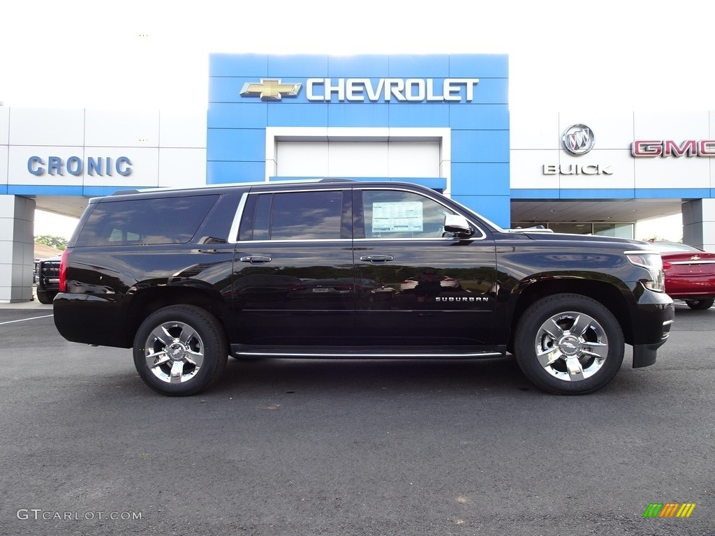 2018 Suburban Premier - Black / Cocoa/­Mahogany photo #11