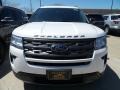 2018 White Platinum Ford Explorer XLT 4WD  photo #2