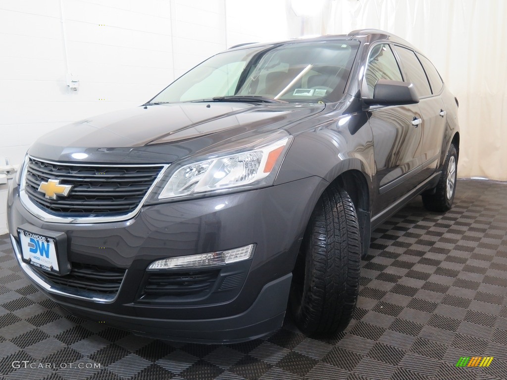 2014 Traverse LS AWD - Cyber Grey Metallic / Dark Titanium/Light Titanium photo #6