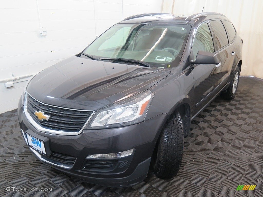 2014 Traverse LS AWD - Cyber Grey Metallic / Dark Titanium/Light Titanium photo #7