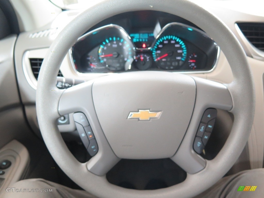 2014 Traverse LS AWD - Cyber Grey Metallic / Dark Titanium/Light Titanium photo #14