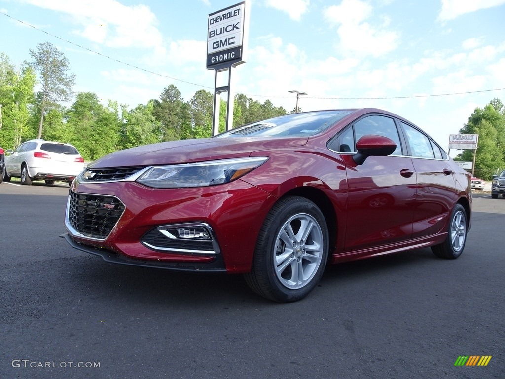 2018 Cruze LT - Cajun Red Tintcoat / Jet Black photo #2