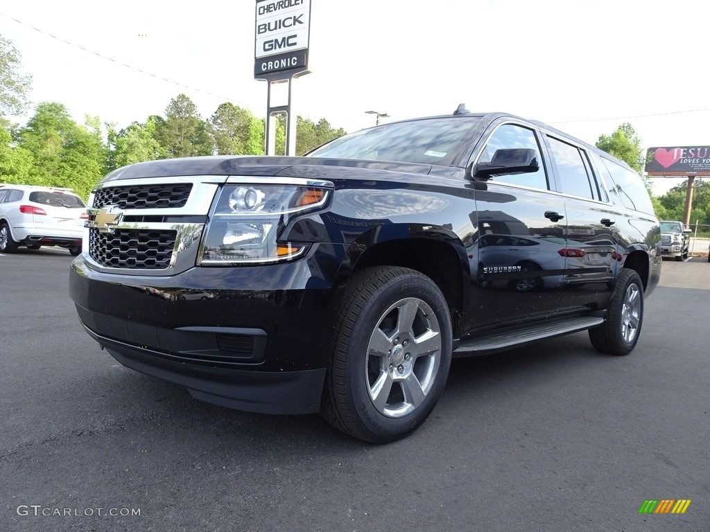 2018 Suburban LT - Black / Jet Black photo #3