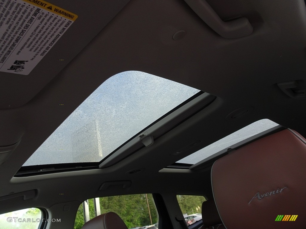 2018 Enclave Avenir - White Frost Tricoat / Chestnut photo #7