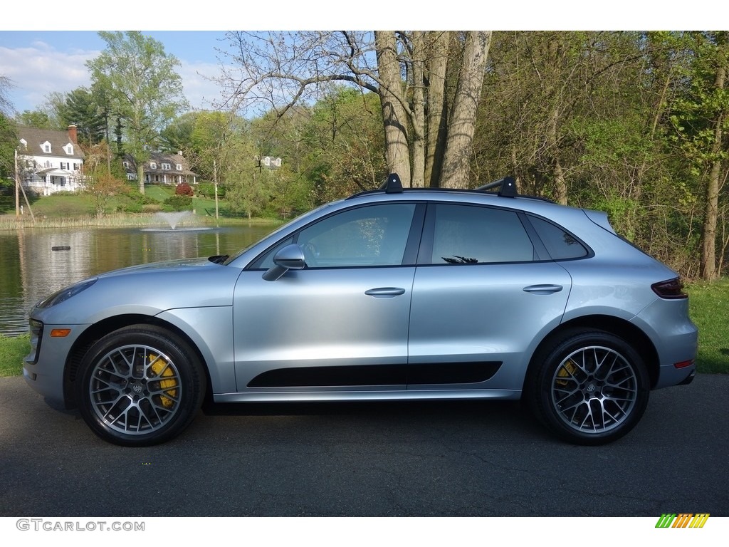 Rhodium Silver Metallic 2015 Porsche Macan Turbo Exterior Photo #127065891