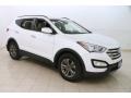 2015 Frost White Pearl Hyundai Santa Fe Sport 2.4 AWD  photo #1