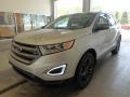 2018 Ingot Silver Ford Edge SEL AWD  photo #4